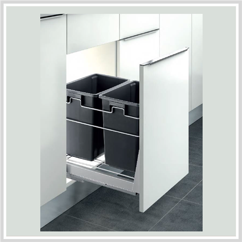 Thùng rác 2 ngăn Higold 307012