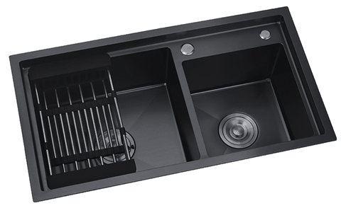 Chậu rửa inox nano KAFF KF-BL8045GHR