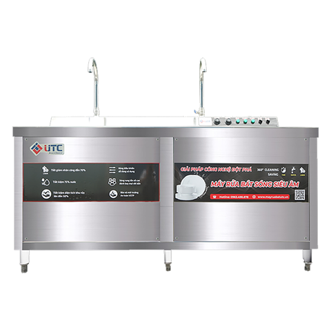 Máy rửa chén bát công nghiệp sóng siêu âm UTC-1800HD