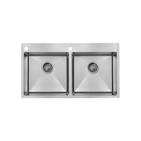 Bồn rửa bằng thép VN-D200/R10/860x500