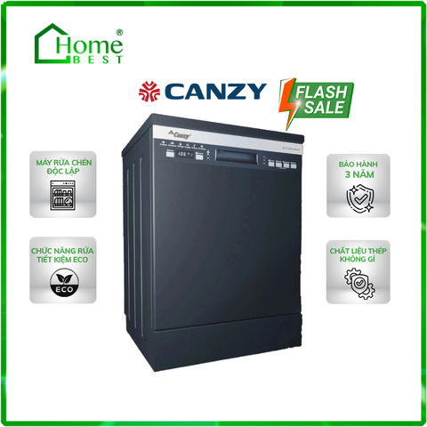 Máy rửa chén bát độc lập Canzy WDC0315B SMART