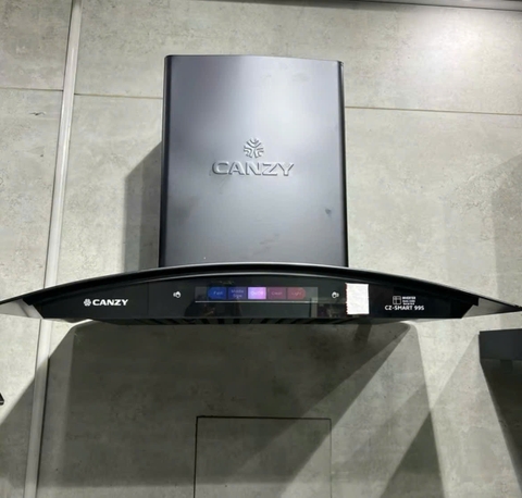 Máy hút khói, khử mùi kính cong Canzy CZ Smart99S (điều khiển cảm biến vẫy tay)