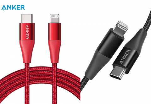 CÁP ANKER Cáp Type C to Lightning Anker PowerLine+ II, dài 0.9m - A8652