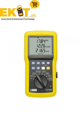 Thiết bị đo công suất và phân tích chất lượng điện năng Chauvin Arnoux CA 8220