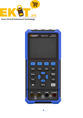 Thiết bị hiện sóng Oscilloscopes cầm tay OWON HDS272S