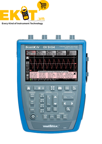Thiết bị hiện sóng Oscilloscopes cầm tay Chauvin OX 9104