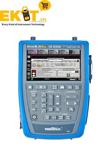 Thiết bị hiện sóng Oscilloscopes cầm tay Chauvin OX 9302 BUS