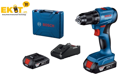 Máy khoan vặn vít dùng pin 18V BOSCH GSR 185-LI