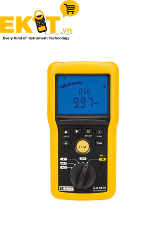 Đồng hồ vạn năng đo điện trở cách điện Chauvin Arnoux CA 6536