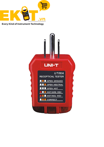 Máy kiểm tra ổ cắm UNI-T UT08A