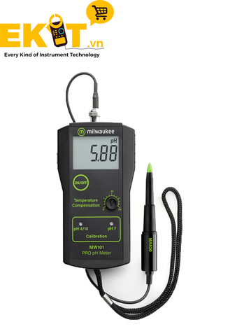 Thiết bị đo độ pH MILWAUKEE MW101