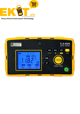 Máy đo điện trở đất Chauvin Arnoux CA 6424