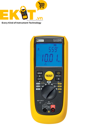 Đồng hồ vạn năng đo điện trở cách điện Chauvin Arnoux CA 6528