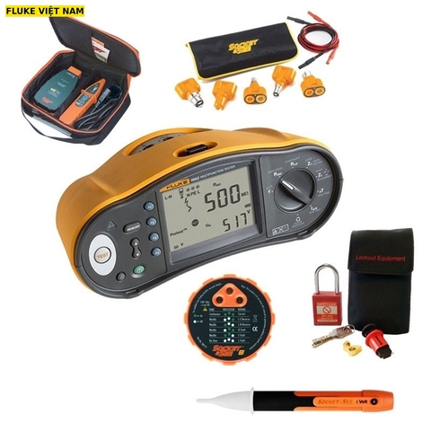 Thiết bị kiểm tra lắp đặt điện đa năng FLUKE 1664 FC