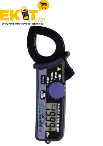 Ampe kìm KYORITSU 2431 ( AC 20mA - 200A )