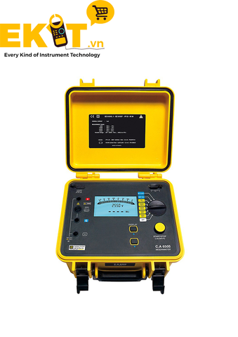 Thiết bị đo điện trở cách điện Chauvin Arnoux CA 6505