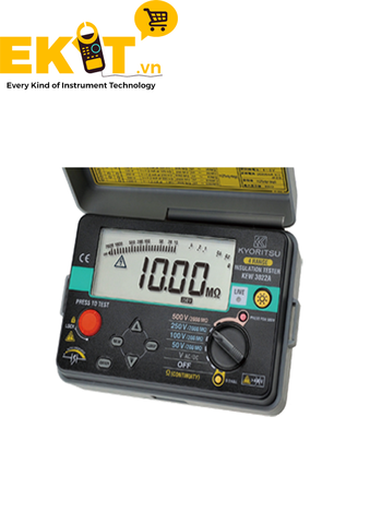 Đo điện trở cách điện (500V- 2000MΩ) KYORITSU 3022A