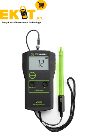 Thiết bị đo độ pH MILWAUKEE MW100