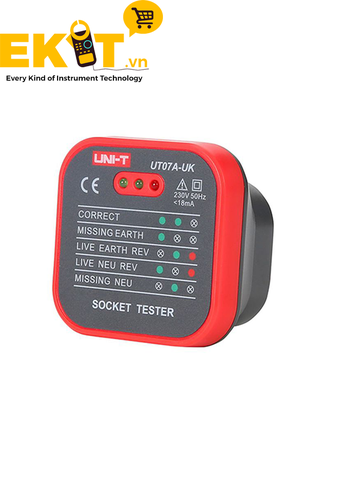 Máy kiểm tra ổ cắm UNI-T UT07A
