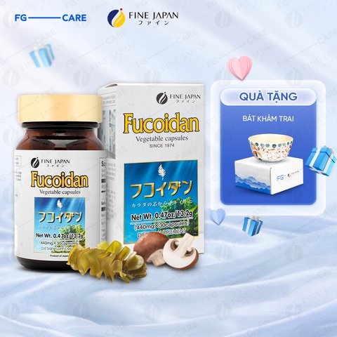 Viên uống hỗ trợ phòng ngừa và điều trị ung thư Fine Japan Fucoidan 30 viên