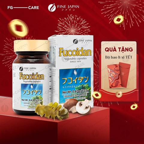 Viên uống hỗ trợ phòng ngừa và điều trị ung thư Fine Japan Fucoidan 30 viên