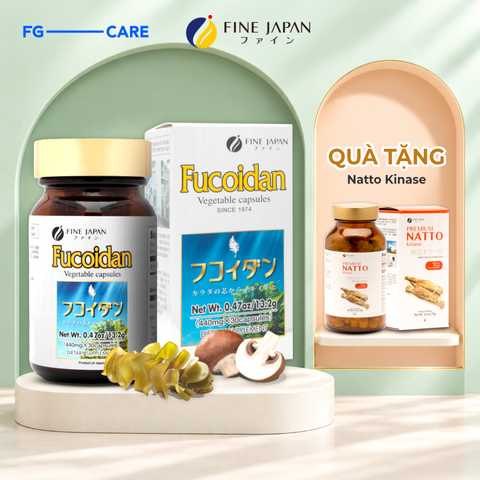 Viên uống hỗ trợ phòng ngừa và điều trị ung thư Fine Japan Fucoidan 30 viên
