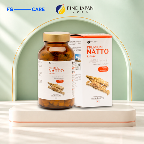 Viên uống hỗ trợ phòng ngừa đột quỵ Fine Japan Natto Kinase 300 viên