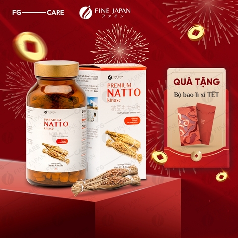 Viên uống hỗ trợ phòng ngừa đột quỵ Fine Japan Natto Kinase 300 viên