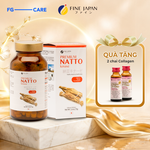 Viên uống hỗ trợ phòng ngừa đột quỵ Fine Japan Natto Kinase 300 viên