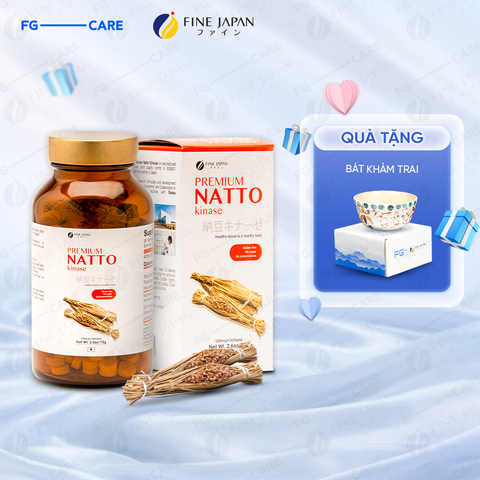 Viên uống hỗ trợ phòng ngừa đột quỵ Fine Japan Natto Kinase 300 viên