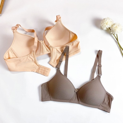 Áo Lót Nữ Su Tăm Không Gọng Ôm Tròn Quả AN3299