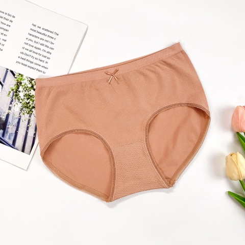 Quần lót chấm bi cạp chun 1cm modal