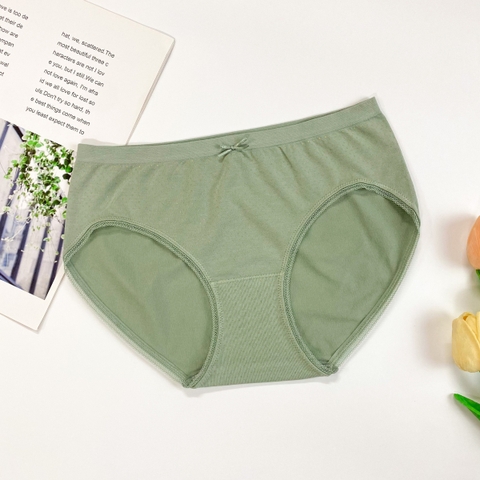 Quần lót chấm bi cạp chun 1cm modal