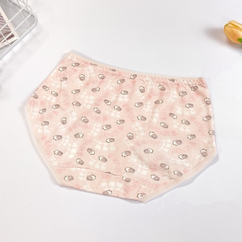 Quần lót nữ sinh cotton lụa họa tiết hình NO8968