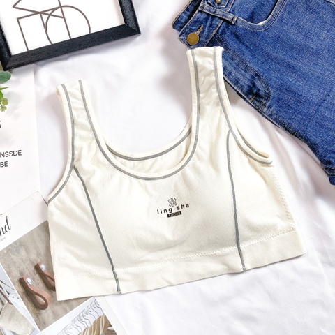 ÁO BRA CỔ TRÒN THÂN LỬNG CỐC LIỀN