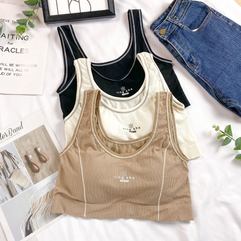 ÁO BRA CỔ TRÒN THÂN LỬNG CỐC LIỀN