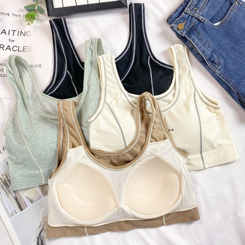 ÁO BRA CỔ TRÒN THÂN LỬNG CỐC LIỀN