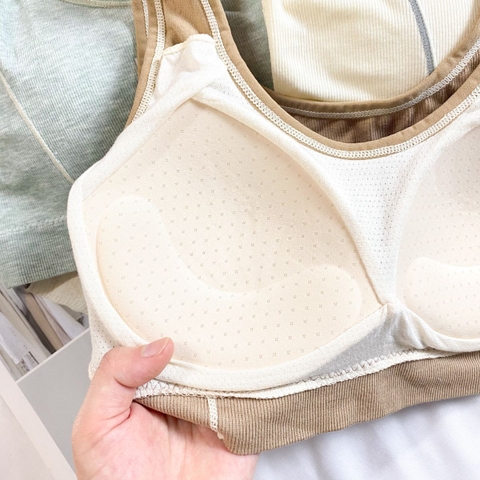 ÁO BRA CỔ TRÒN THÂN LỬNG CỐC LIỀN