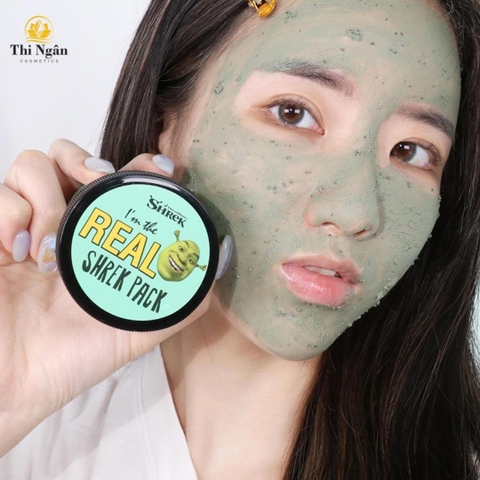 Mặt nạ đất sét bạc hà Dreamworks I'm The Real Shrek Pack Hàn Quốc