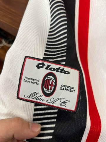 Vintage 1998 Ac Milan Jersey by Lotto