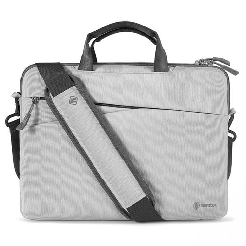 Túi Xách/ Túi Đeo Vai TOMTOC (USA) Messenger Bags Cho Macbook 13”/14” Ultrabook 13″ Chống Sốc Và Có Thêm Ngăn Phụ Kiện