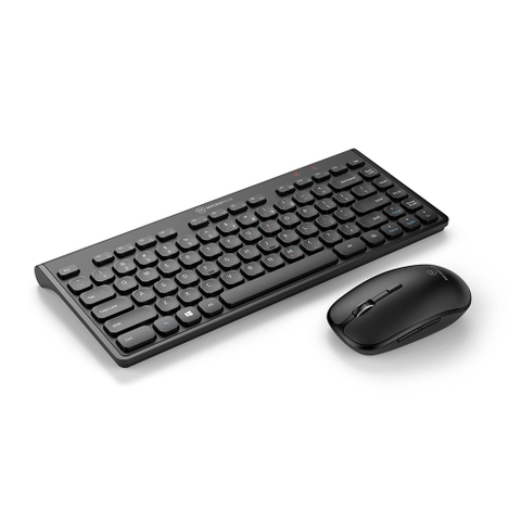 Bộ Bàn Phím Kèm Chuột Không Dây MicroPack iFREE MINI 2 KM-228W Gọn Nhẹ Tiết Kiệm Điện Thời Gian Chờ Đến 277 Ngày