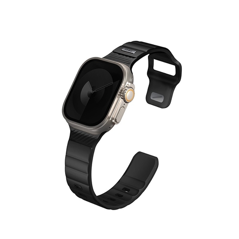 Dây đeo Uniq Stride Fkm Rubber Cho Apple Watch 42/44/45/49mm Chất Liệu Cao Cấp Cao Su FKM Mang Lại Độ Dẻo Dai Vượt Trội