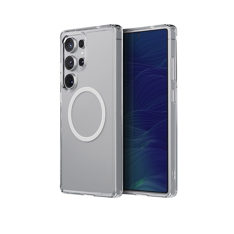 Ốp Lưng UNIQ LIFEPRO XTREME MagClick Cho Samsung Galaxy S25 Ultra Có Vòng Nam Châm Sạc Không Dây Chống Sốc 2.4m