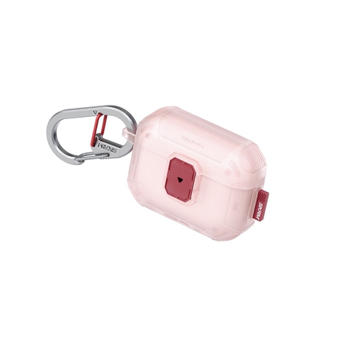 Ốp Bảo Vệ Skinarma MECHA LE Cho Airpods Pro 3 Thiết Kế Độc Đáo Có Khóa Bấm Tặng Kèm Móc Đeo Zinc Alloy Chống Sốc Tốt