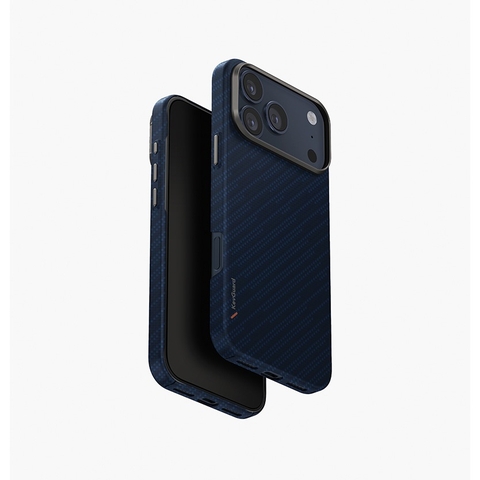 Ốp UNIQ KEVA EDGE Cho iPhone 17 Pro Max Sợi Aramid Siêu Bền Hỗ Trợ MagClick Siêu Nhẹ Ôm Điện Thoại