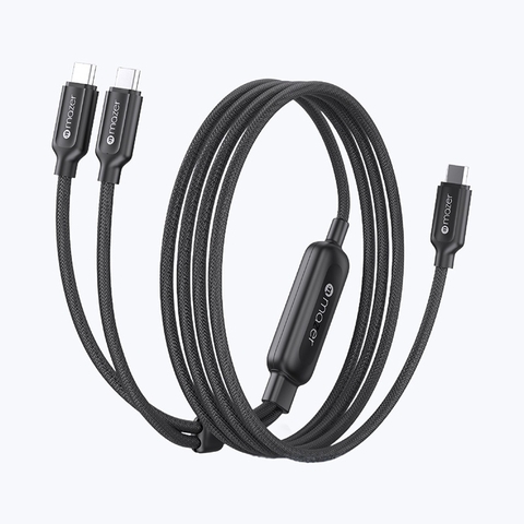 Dây Cáp Sạc Ra 2 Đầu USB-C MAZER InfiniteLink Scorpion PD 140W Dài 1.25m Chất Liệu Nylon Bện Bền Chắc Cao Cấp