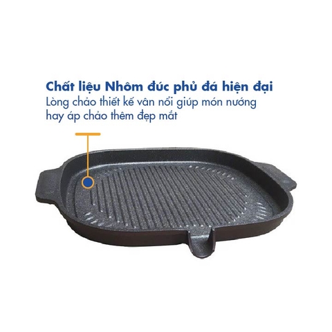 Chảo nướng chống dính Korea King KGP-32MHI