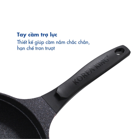 KFP-20,26,30CI Bộ combo chảo cạn Colormic Korea King size 20,26,30cm-Màu Xanh