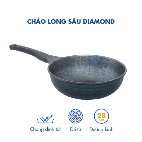 Chảo lòng sâu Diamond KOREA KING size 28 KW-28DI